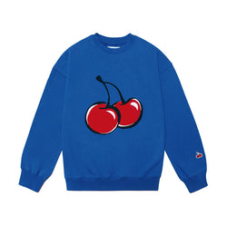 BIG CHERRY SWEATSHIRT [BLUE]