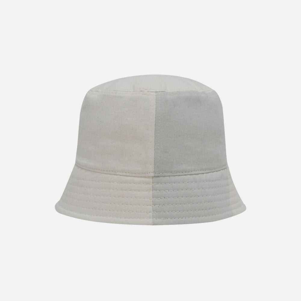 TWO-TONE BUCKET HAT (SAND