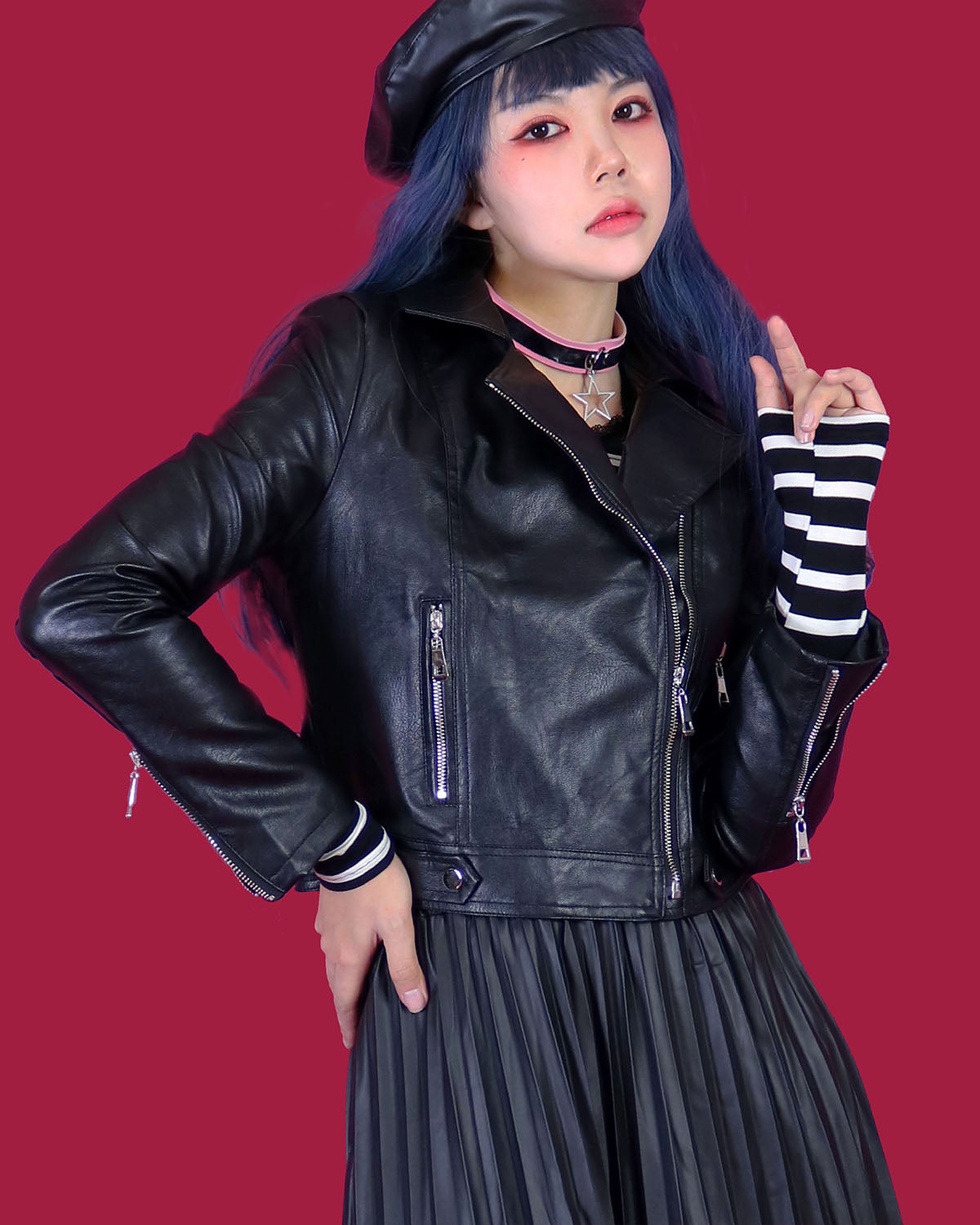 today leather rider jacket