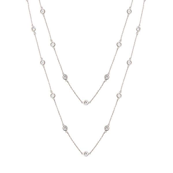 [MONSTA X] Bezel Long Chain Necklace