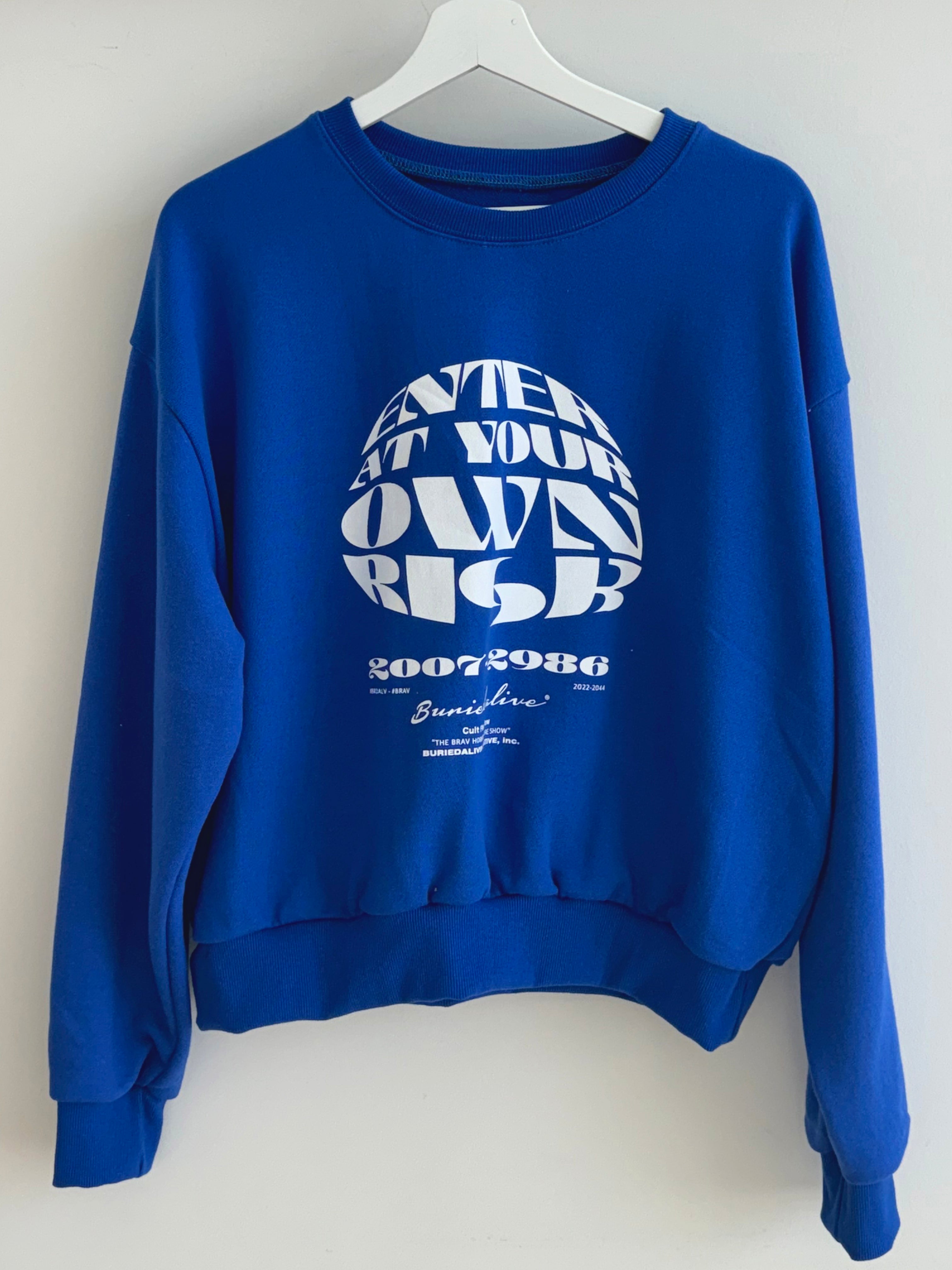 (W) BA OWN SWEATSHIRTS - BLUE