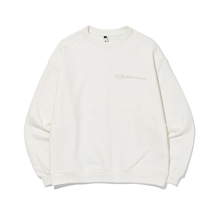 OG-logo set up crewneck [ivory]