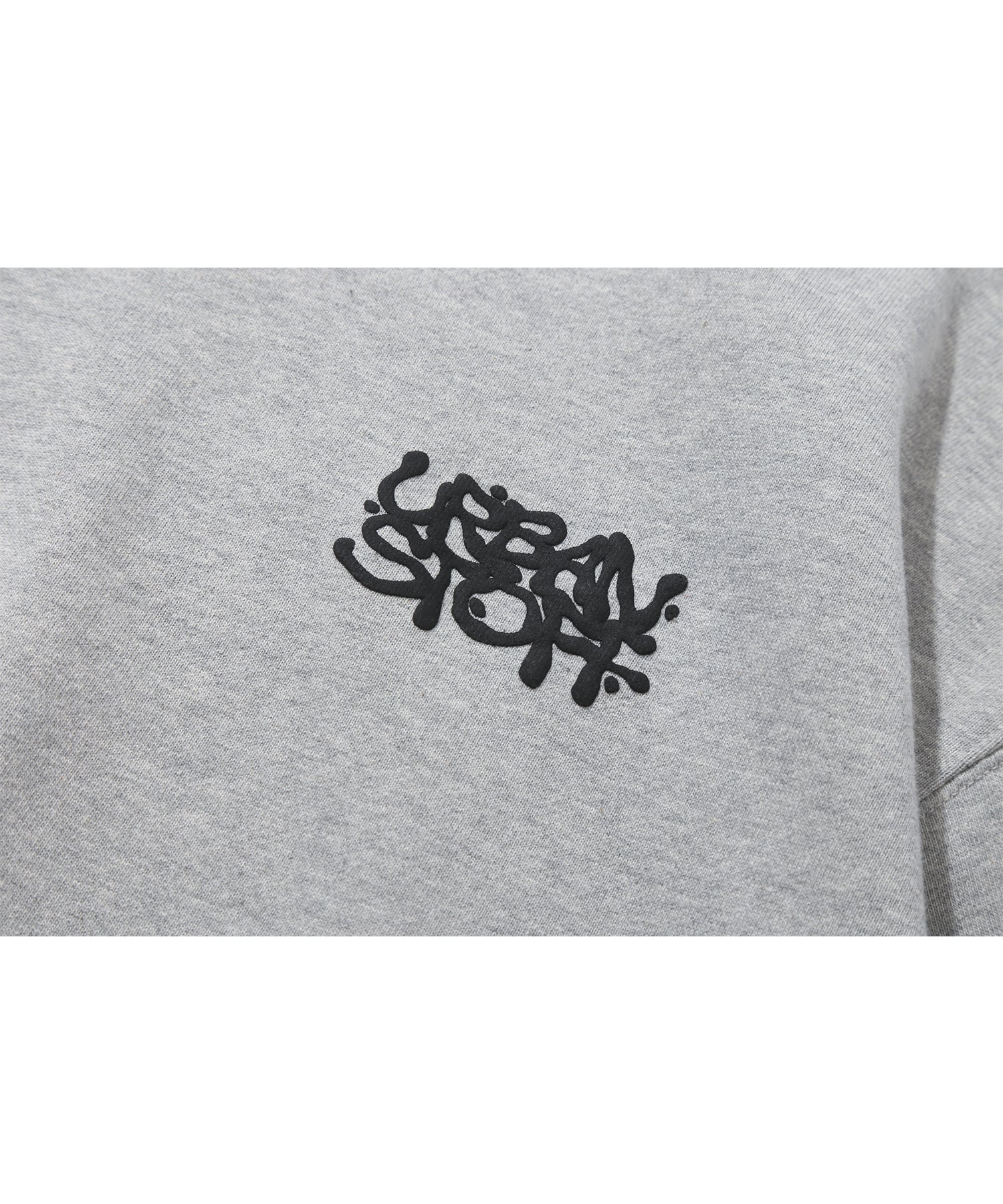 Graffiti Logo Hoodie (Grey)