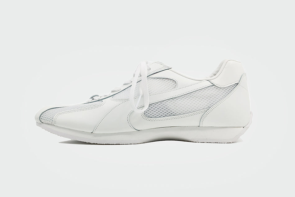 [Lab Series] Spider Leather Sneakers White