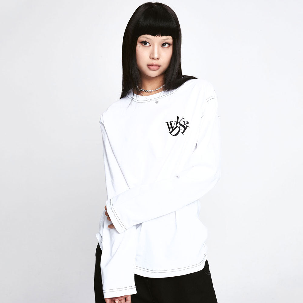 Logo Long Sleeve T-shirt [2 Color]