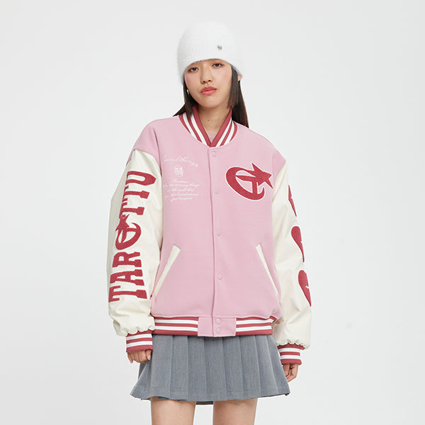 TRIPLE HEART VARSITY JACKET