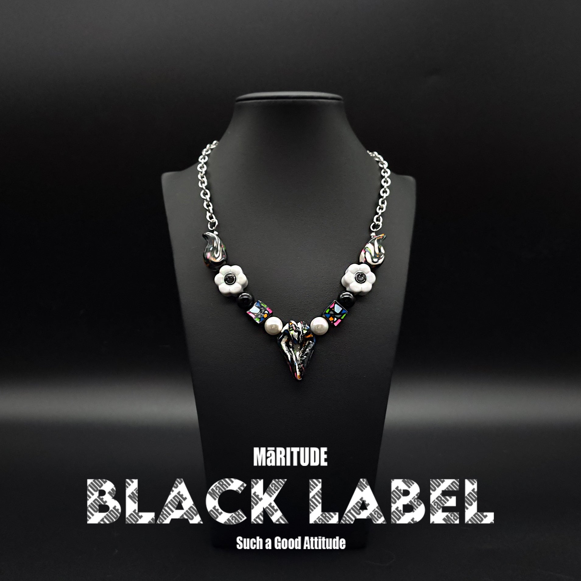 BLACK LABEL NAGINI NECKLACE (2COLOR)