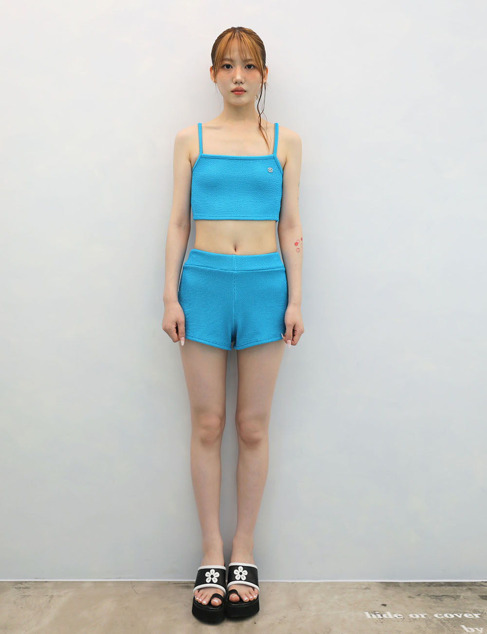 BEACHWEAR SLEEVELESS(BLUE)