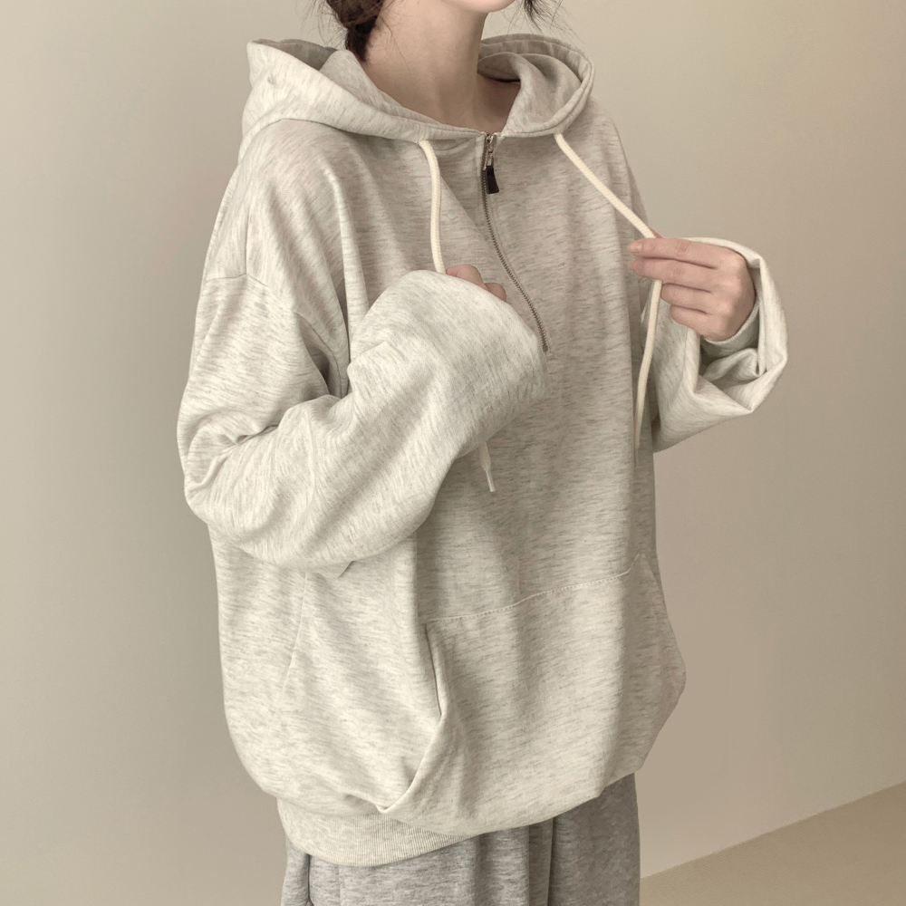 Bonnie Oversized Fit Hoodie Zip Up