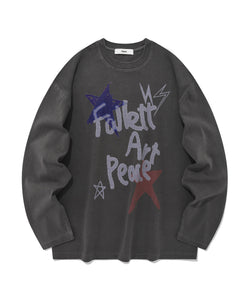 ART-PIECE LONG SLEEVE CHARCOAL