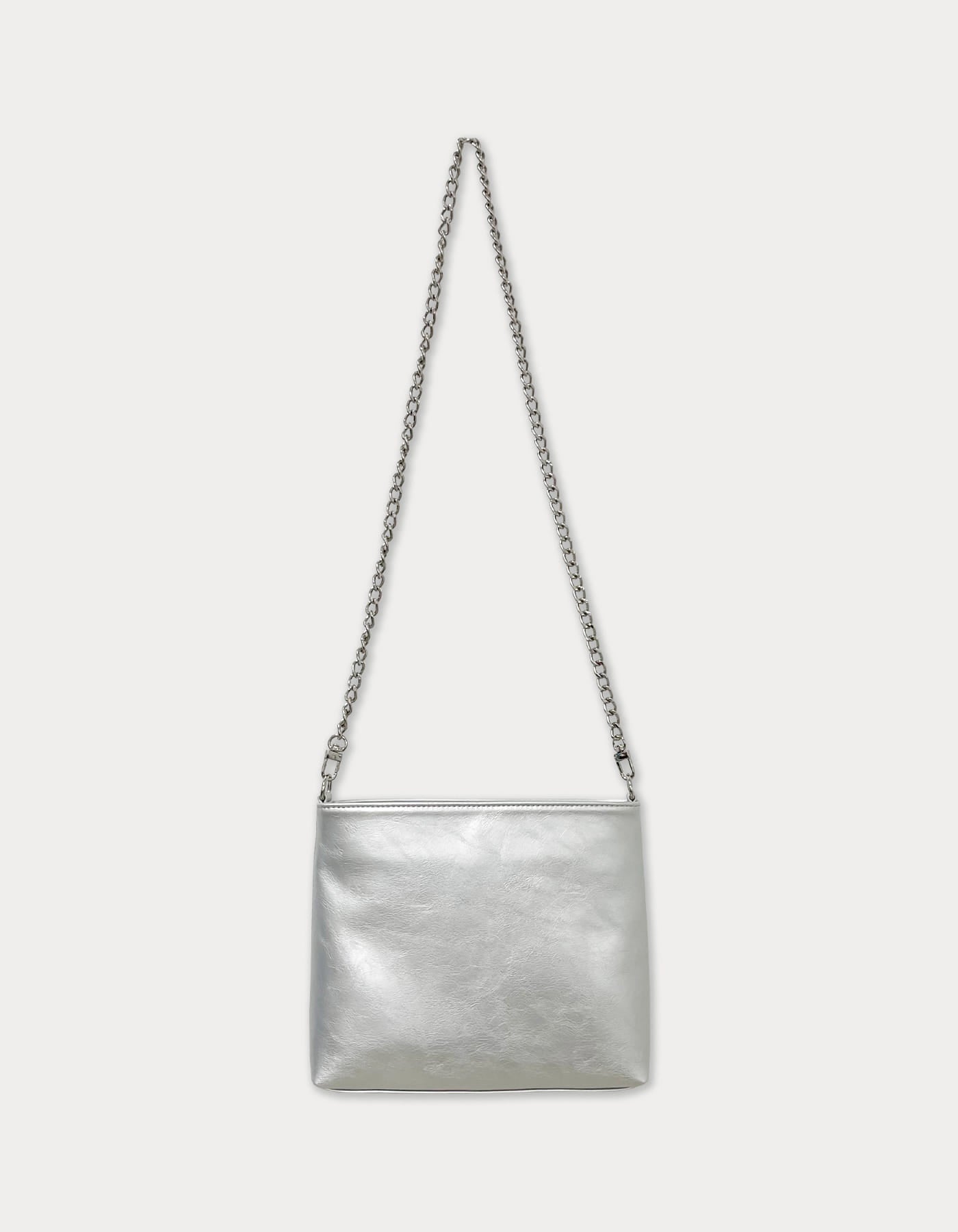 fle chain toast bag - silver