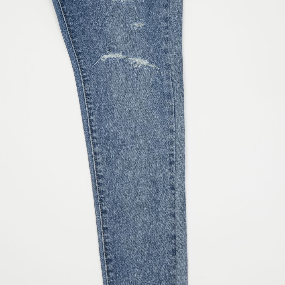 DESTROYED SKINNY JEAN [6816]