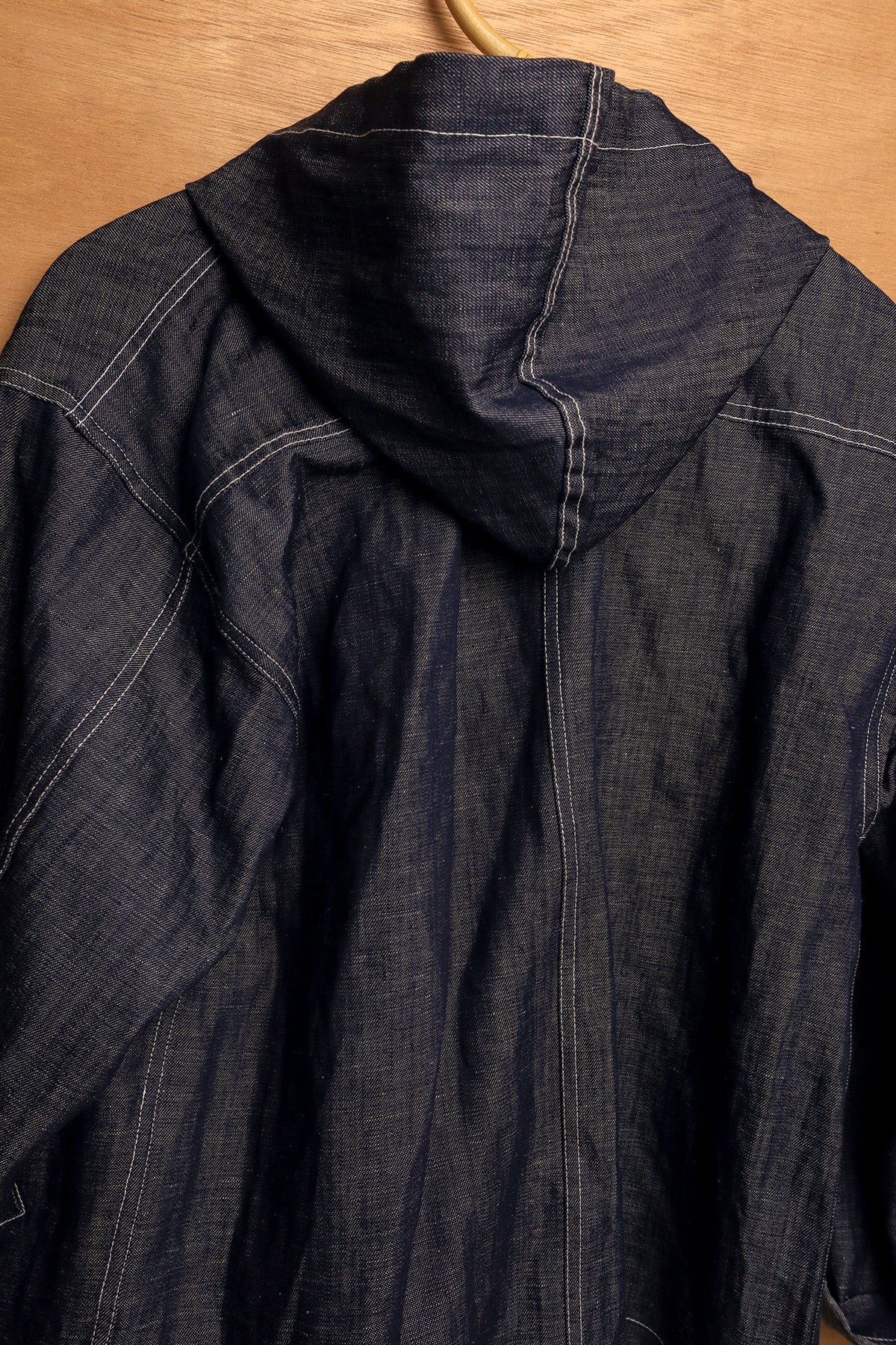 HOOD CARDIGAN JACKET-INDIGO NAVY