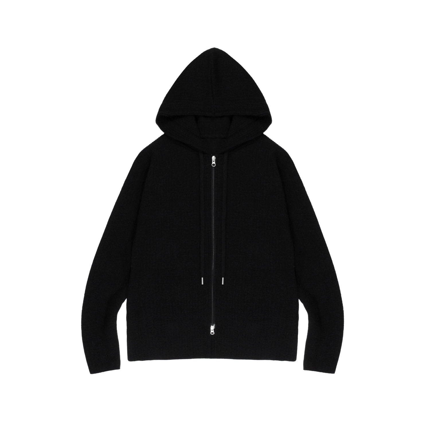 Lap Knitted Zip Hoodie (3color)