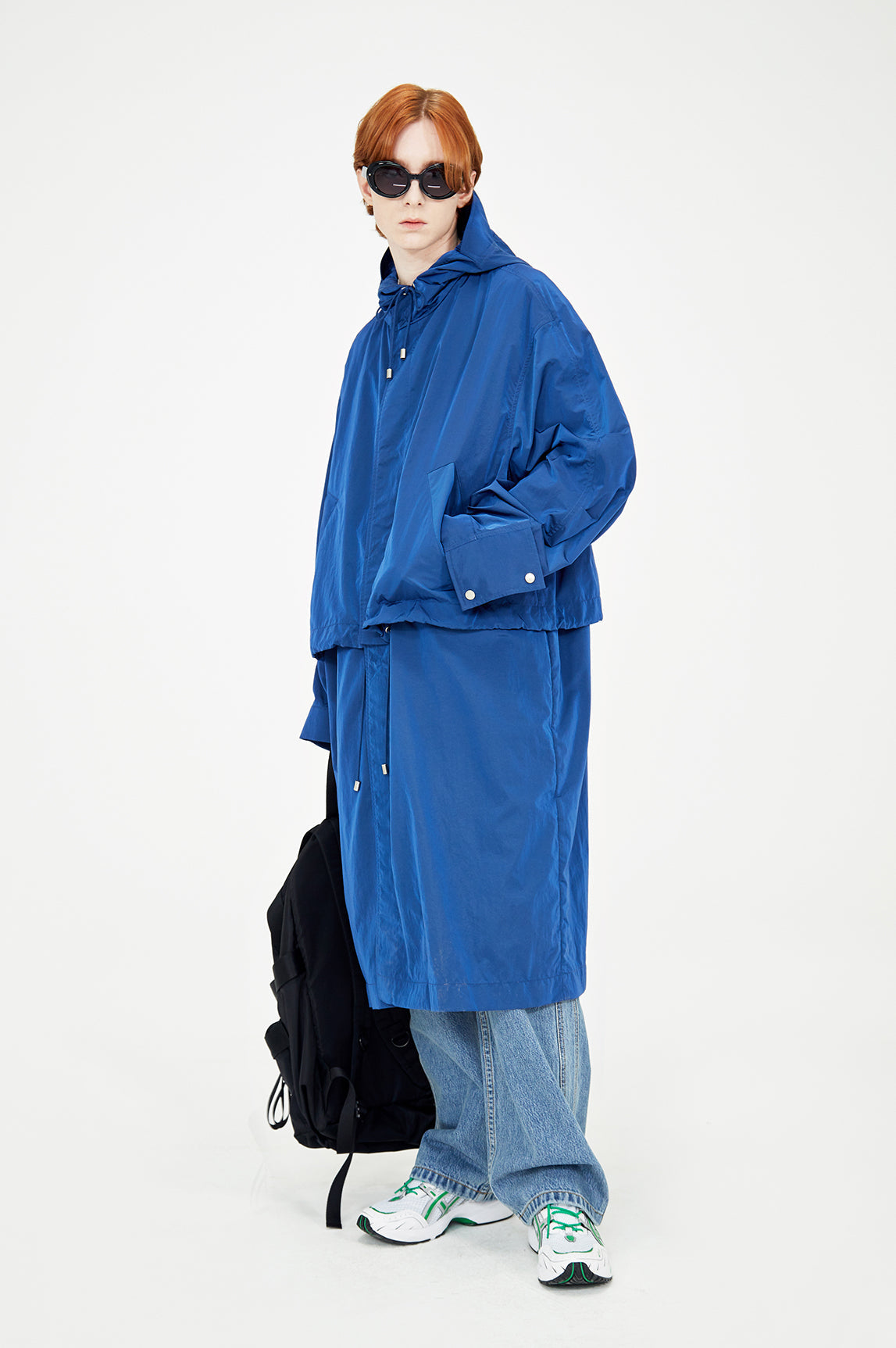 High rank layered coat (Imperial Blue)