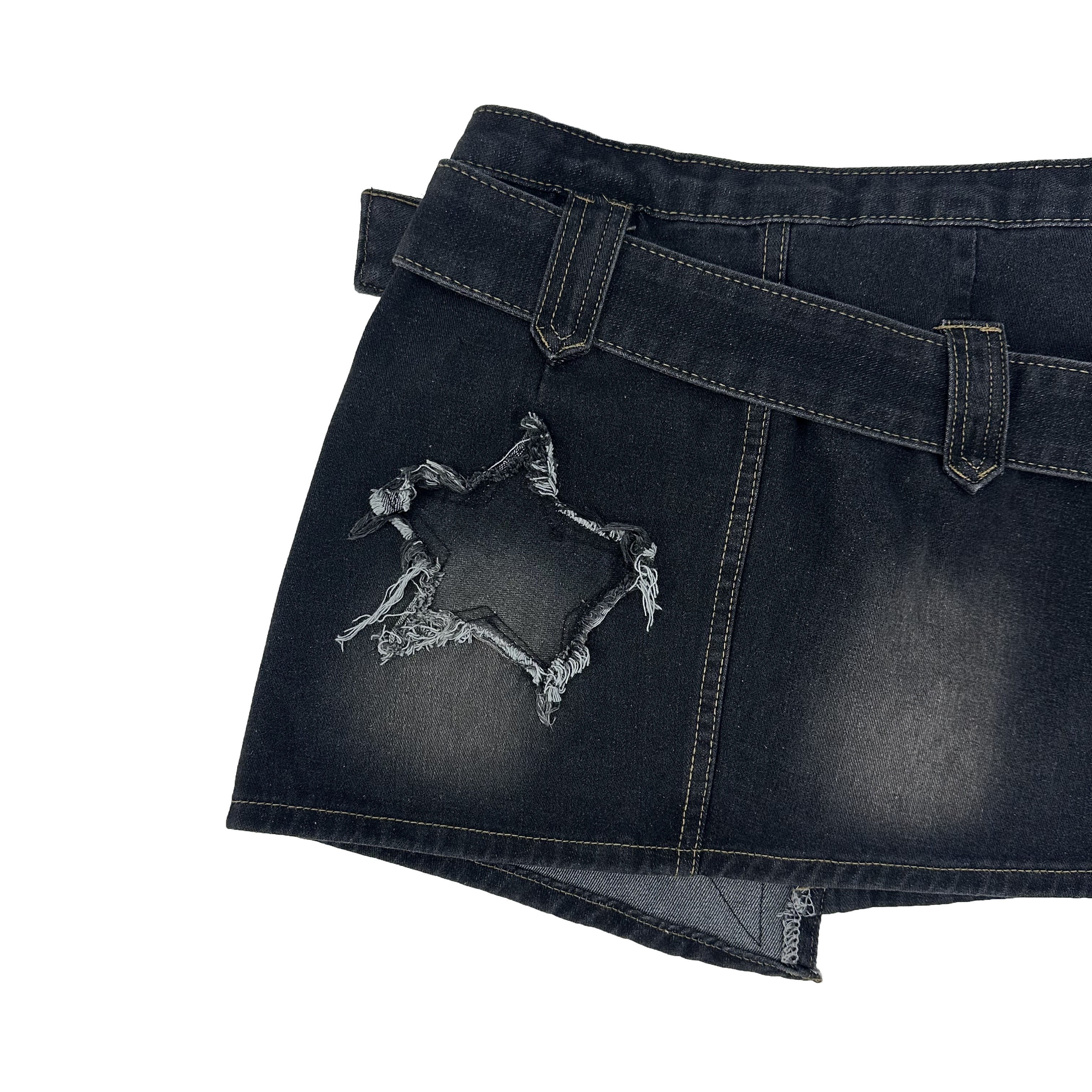 star unbalance denim sk