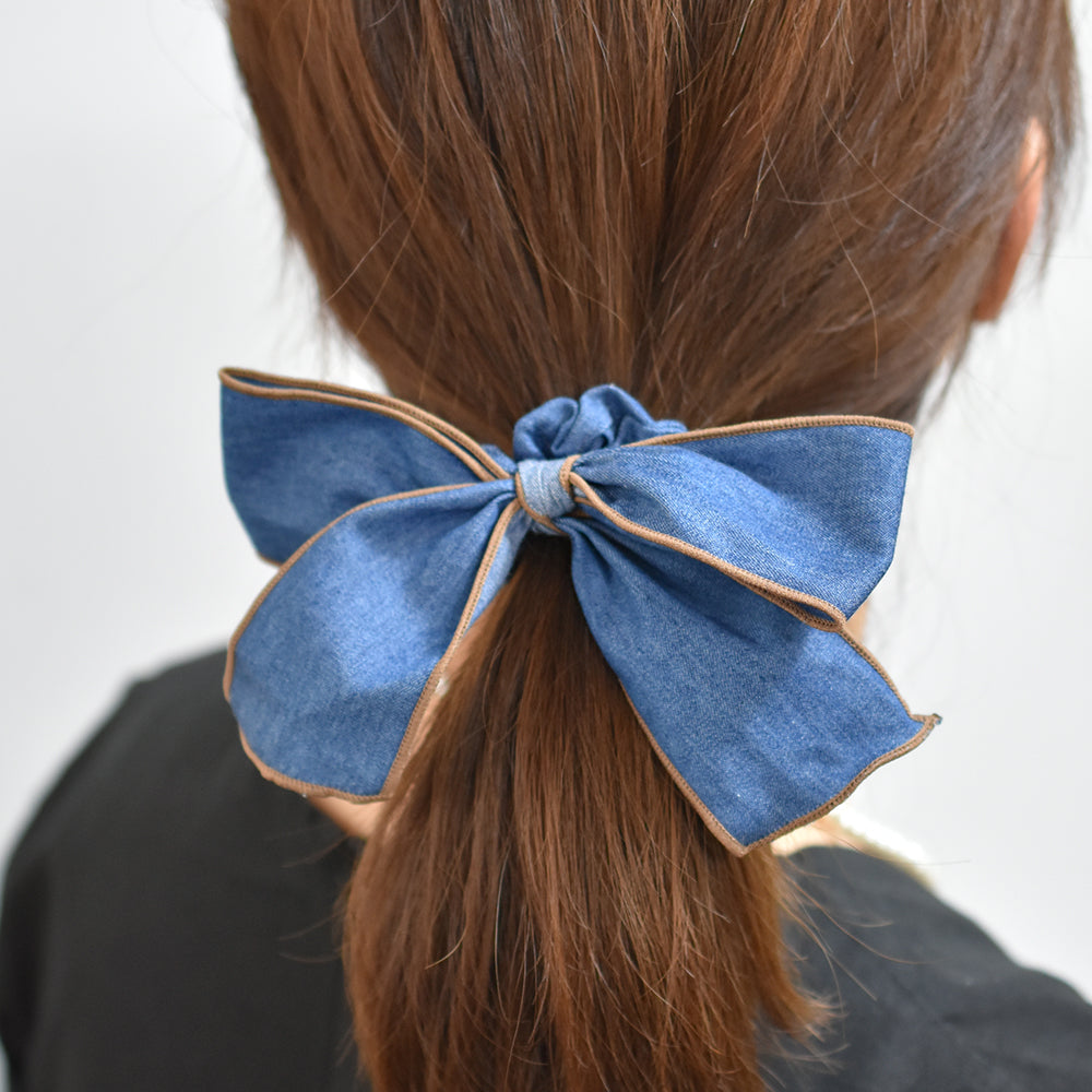 Blue Denim Bow SC