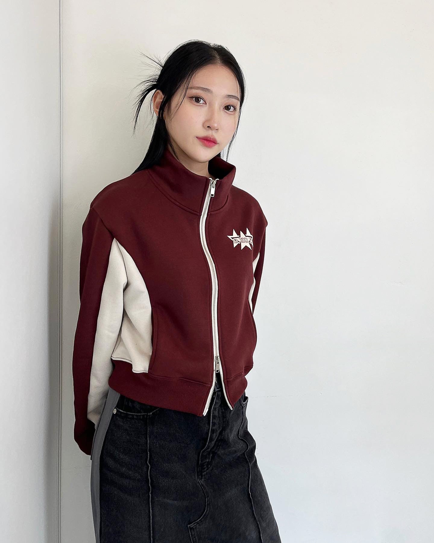 STAR LOGO TWO WAY ZIP-UP