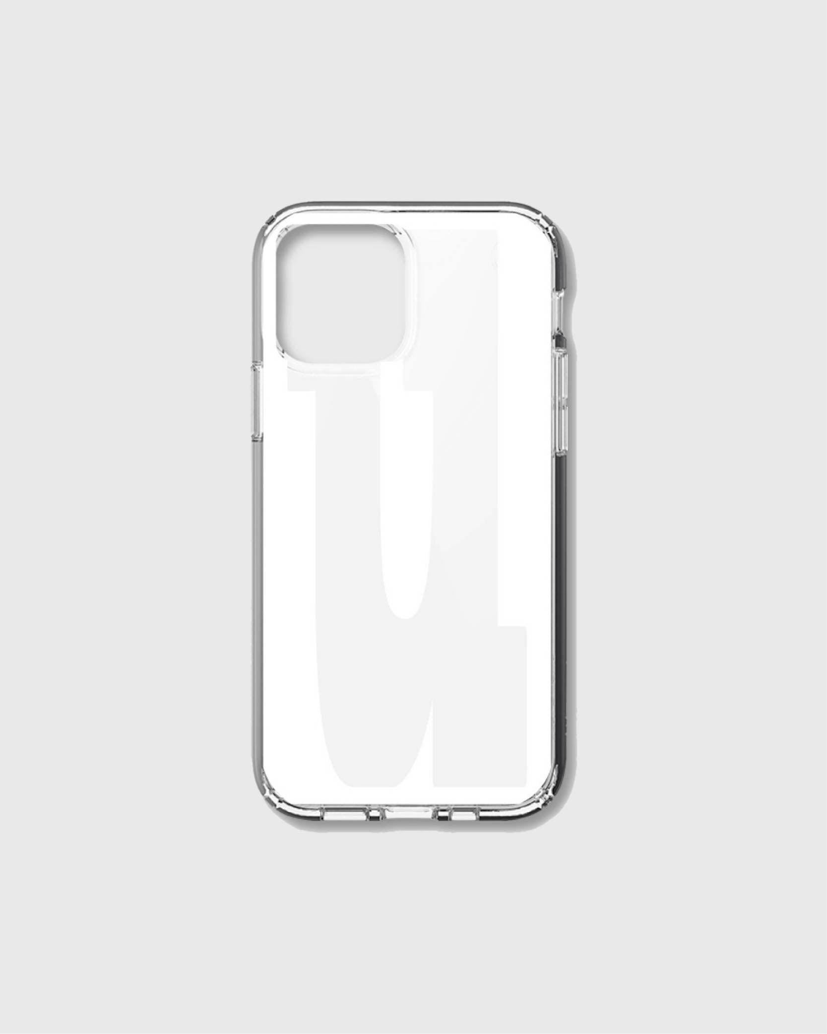  [unfold] Alphabet jelly case - U, white