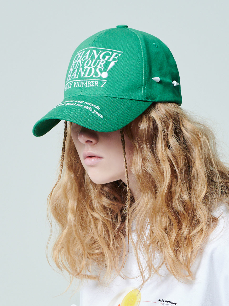 CHANGE IS IN OUR HANDS CAMPAIGN CAP_GREEN