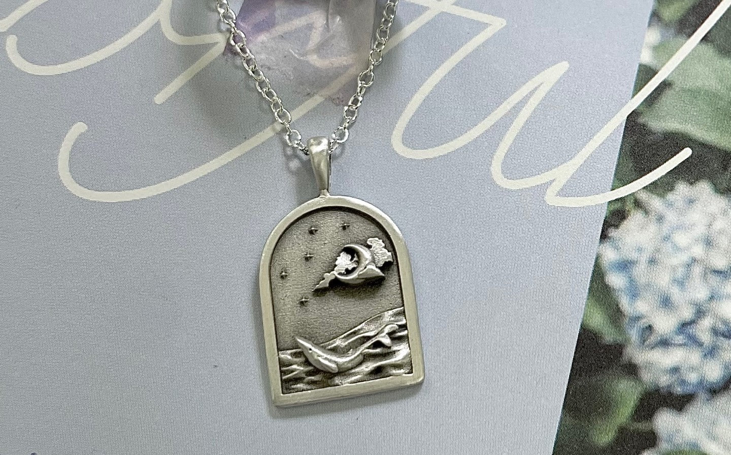 Night whale Necklace