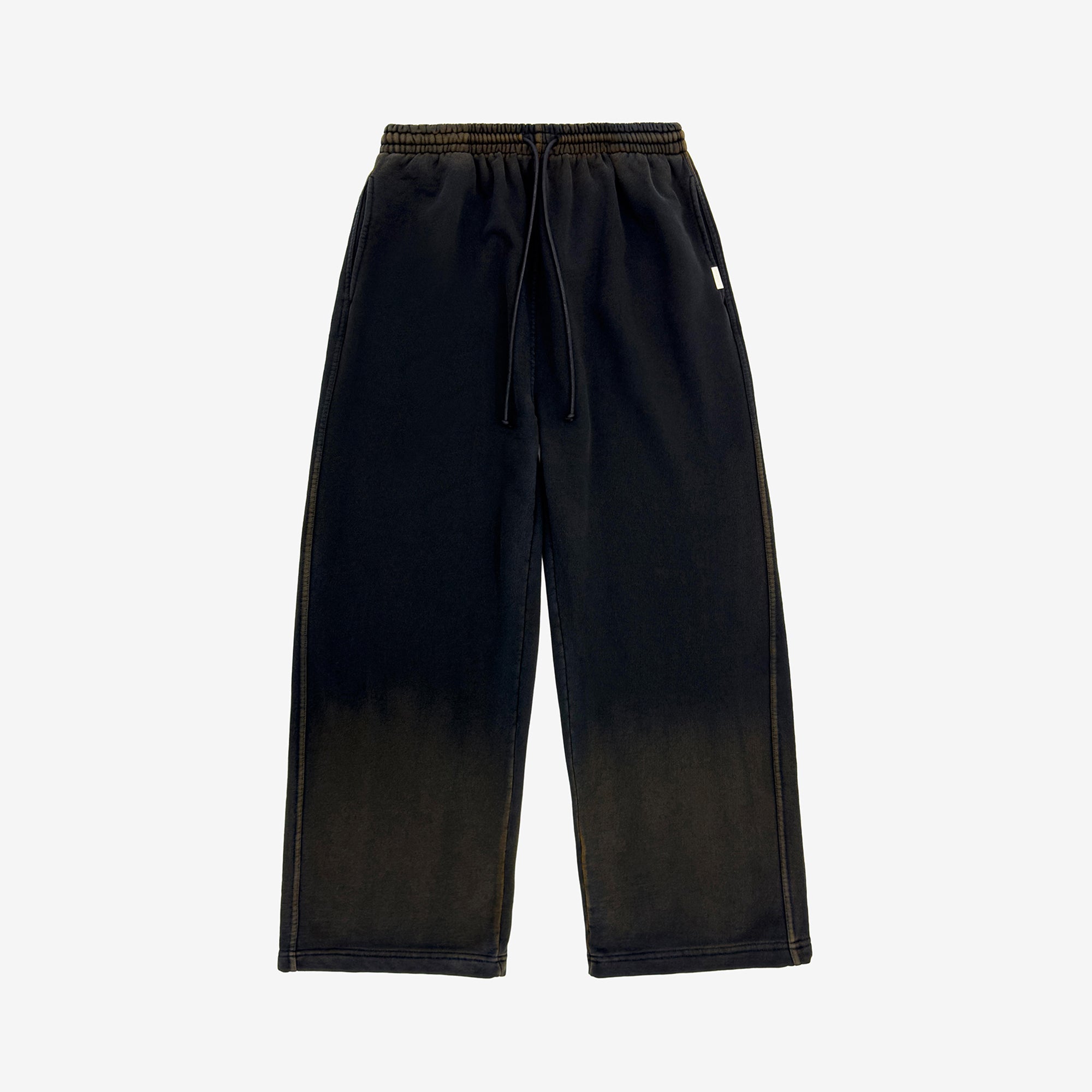 Wide Lounge Pants - Faded Black