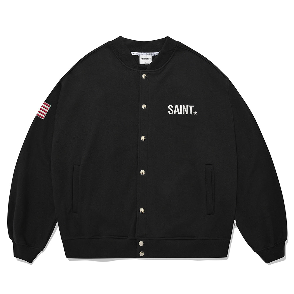 SP COTTON STADIUM JACKET-BLACK