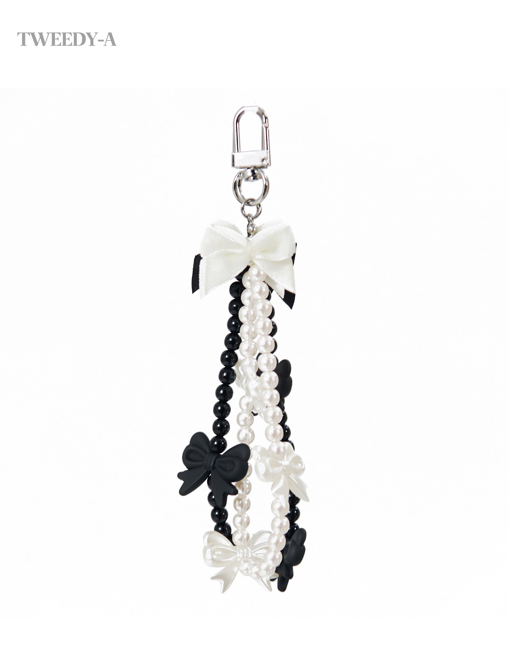 Beads Ribbon Point Keyring