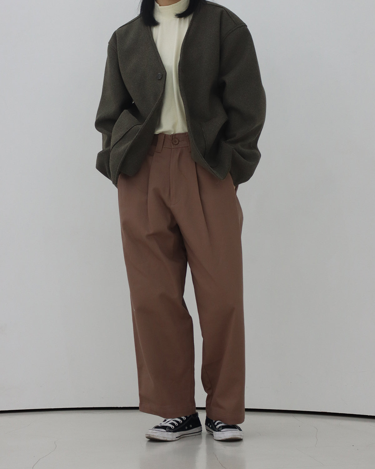 Wide Cotton Crop Lua Pants_3color