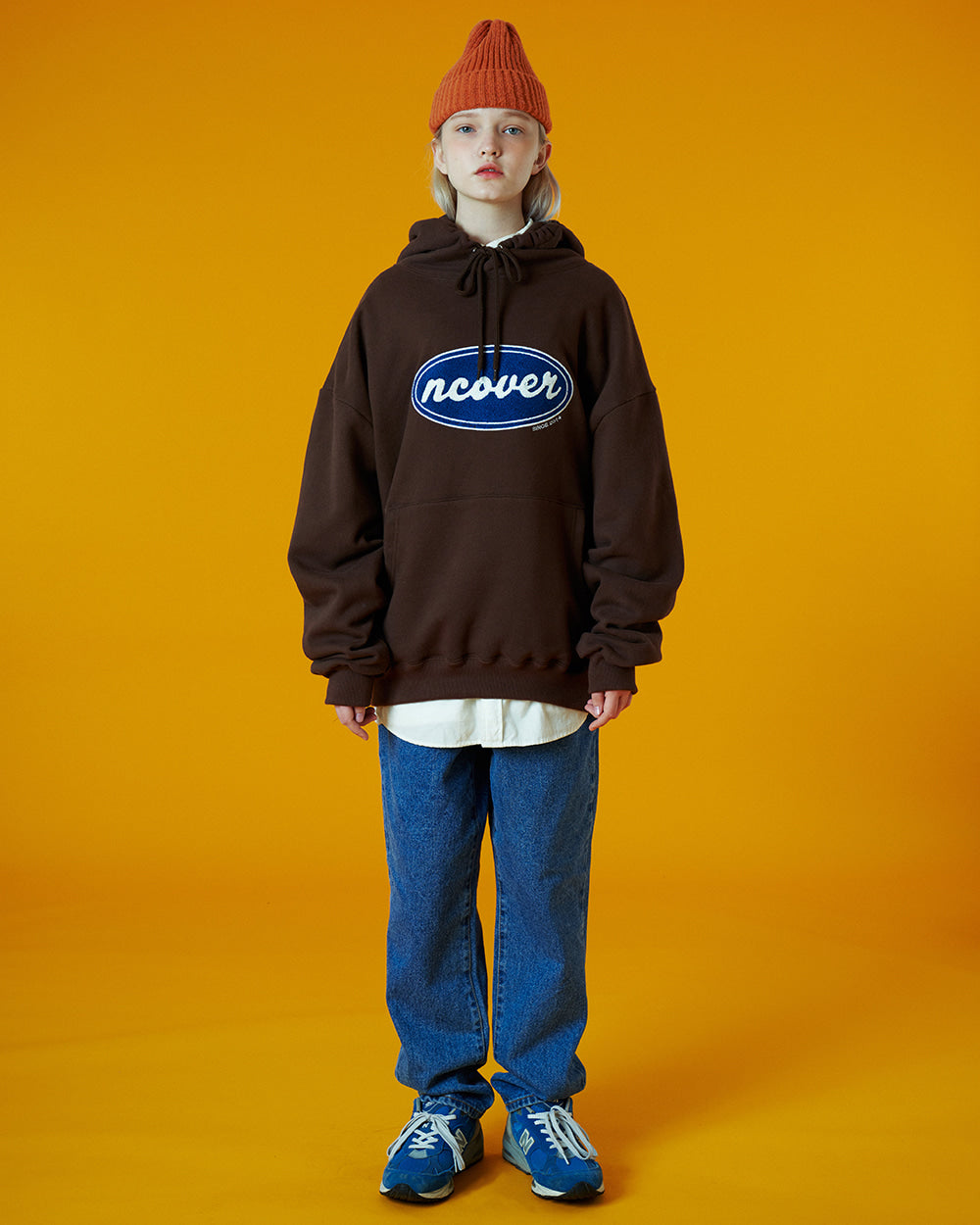 ORIGINAL CANDLEWICK HOODIE-BROWN