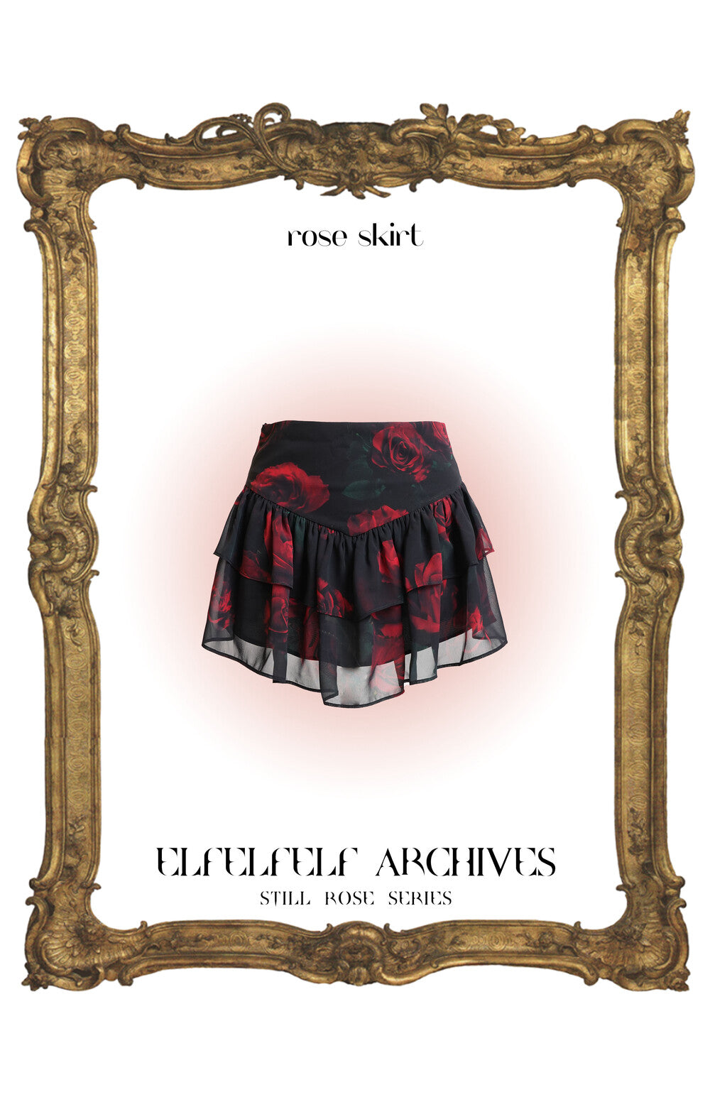 ROSE SKIRT[red]