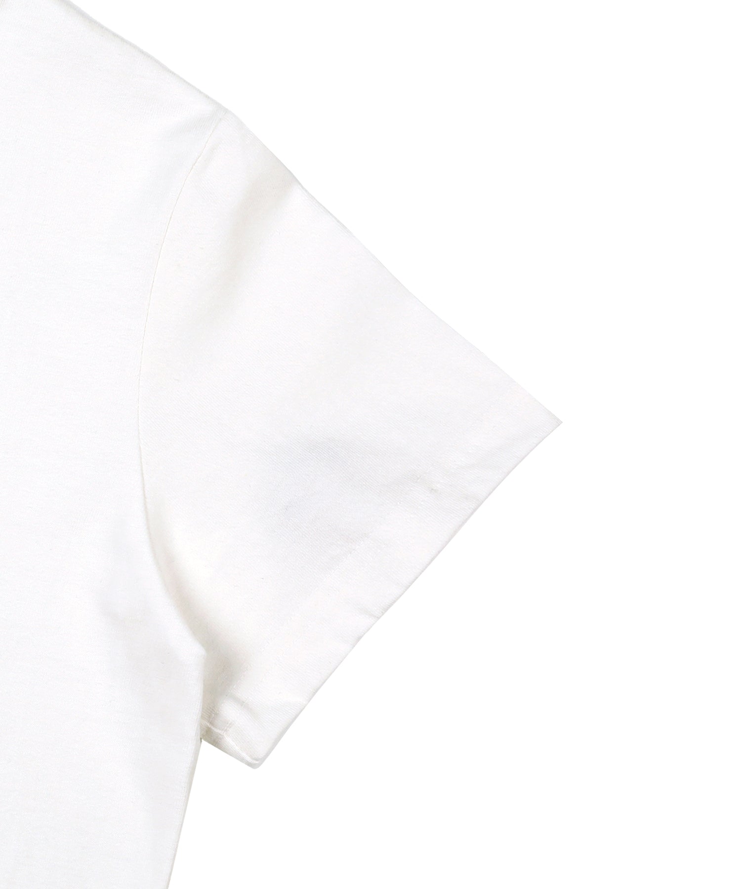 Catching Eye Crop T-Shirt in Off White