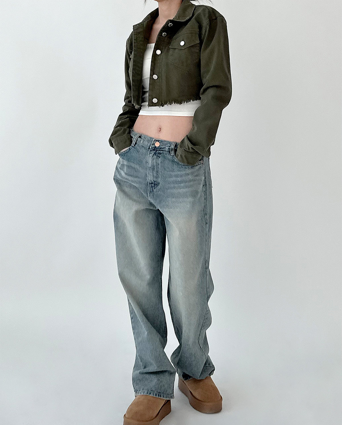 Light Denim Pants