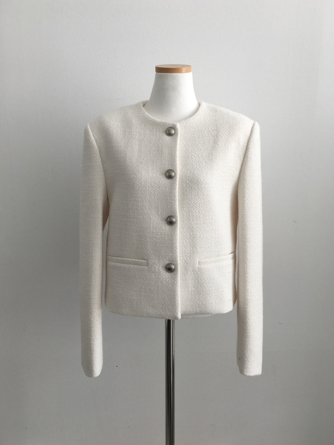 Blanc tweed jacket 