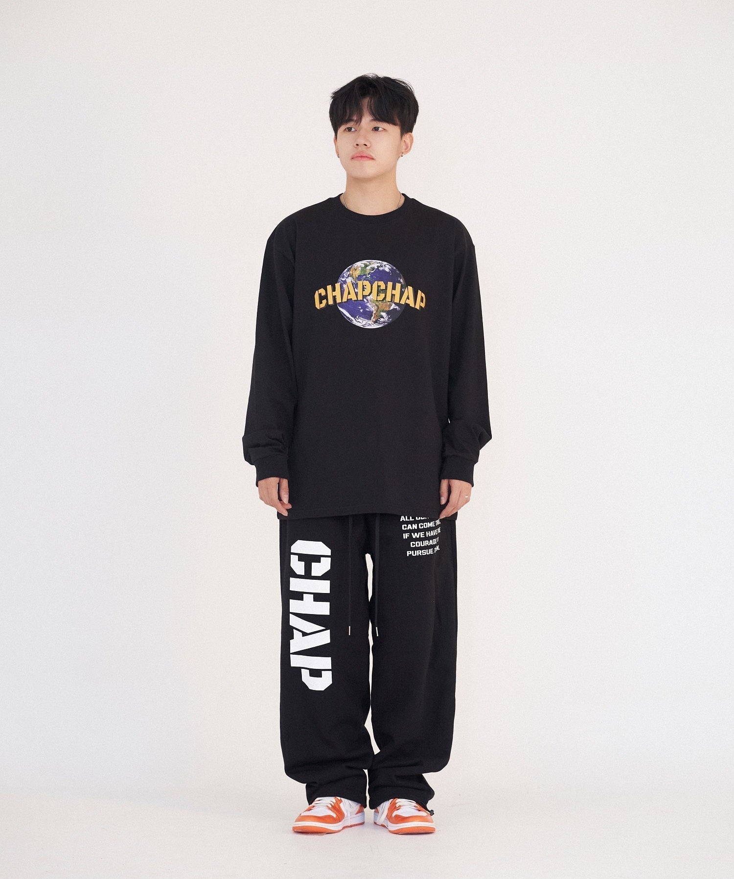 Army Chap Sweat Pants (Black)