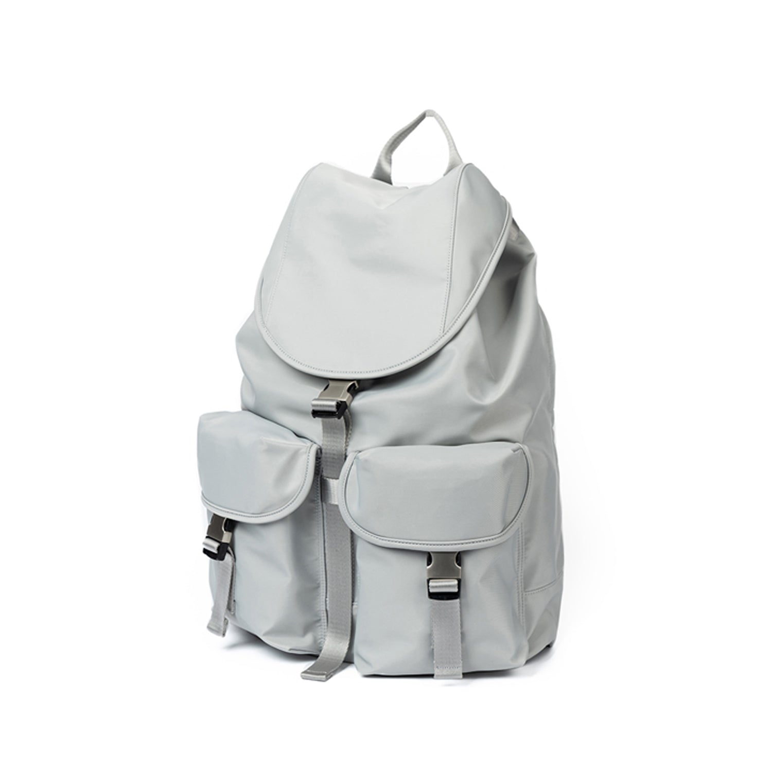 [After Pray Edition] 2-Pocket Nylon Cargo Rucksack (Silver)