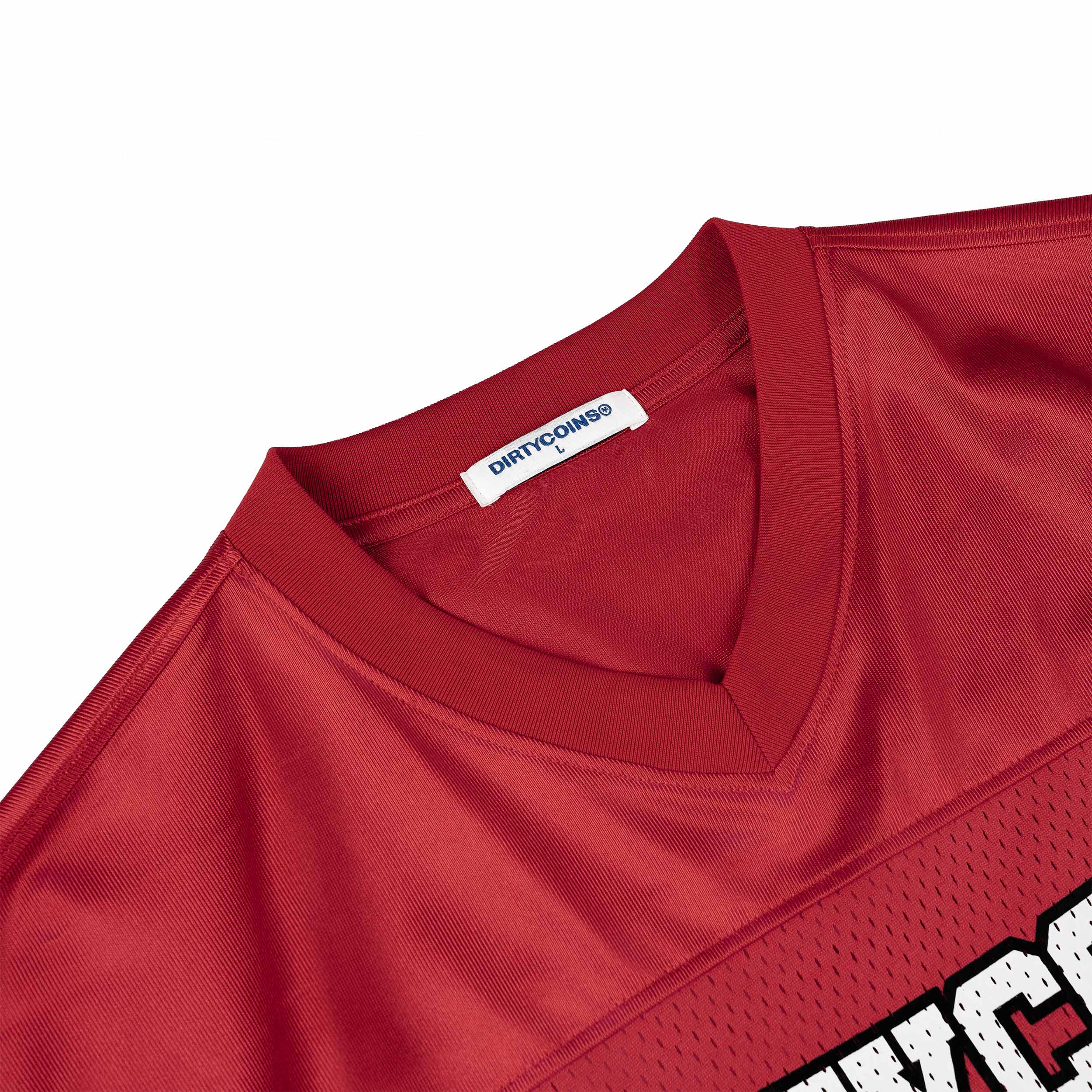 Logo Football Jersey - Red