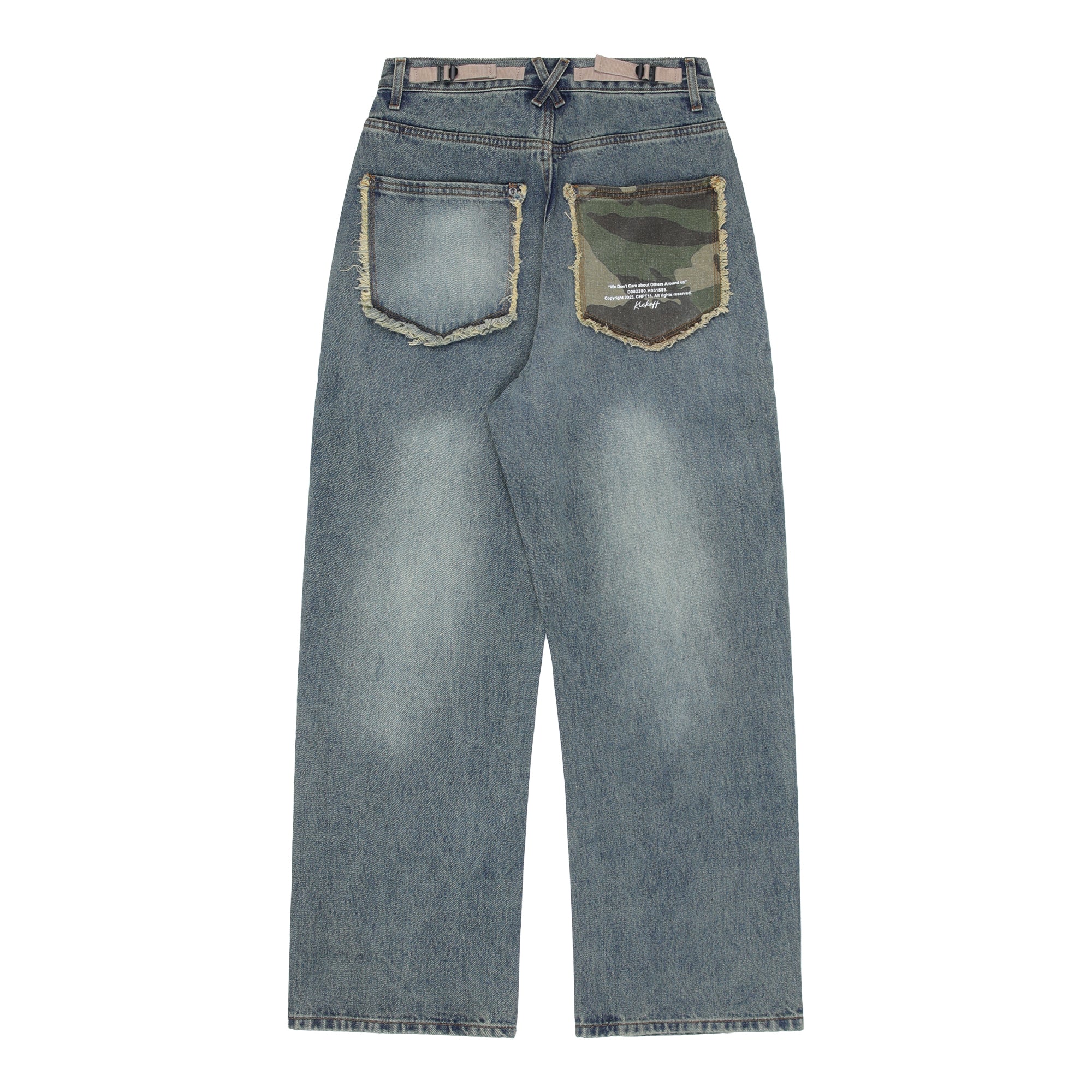 [NK] Camo Point Denim Pants (Blue)_K23ZC214