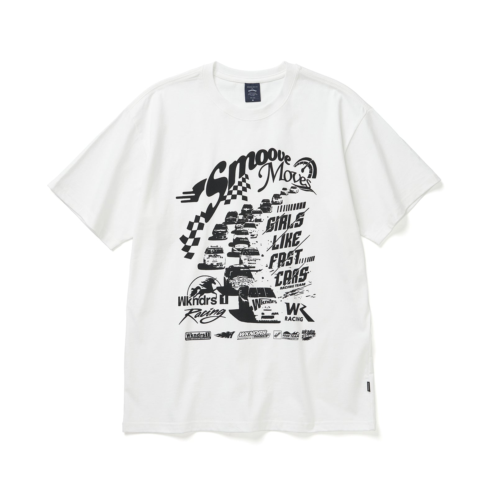 RACING T-SHIRT (WHITE)