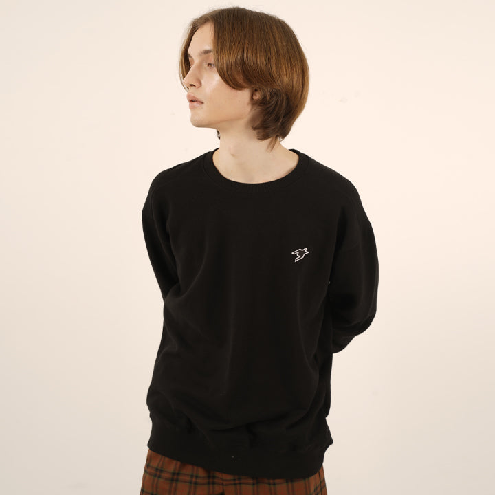 CHECKMILLEN LOGO SWEATSHIRT (BLACK)