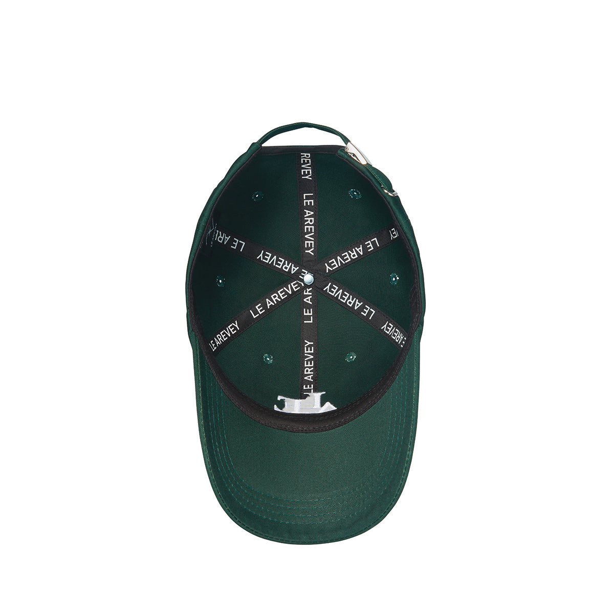 LE AREVEY SYMBOL BALLCAP DEEP GREEN