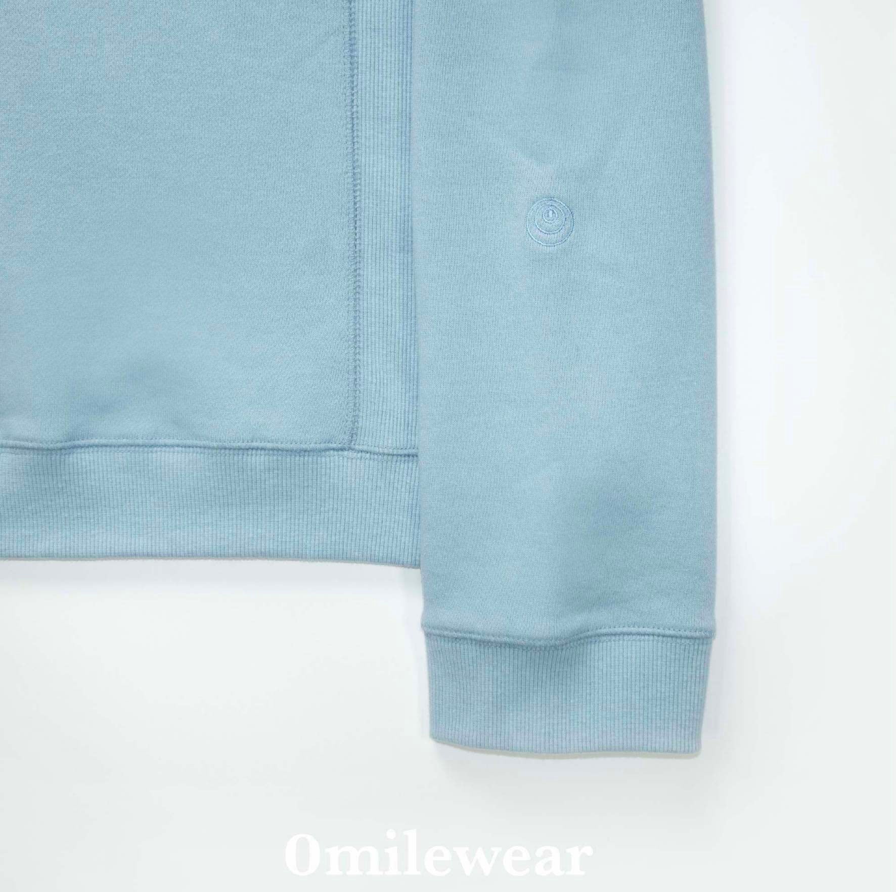 DIVIDED short hoodie_sky blue