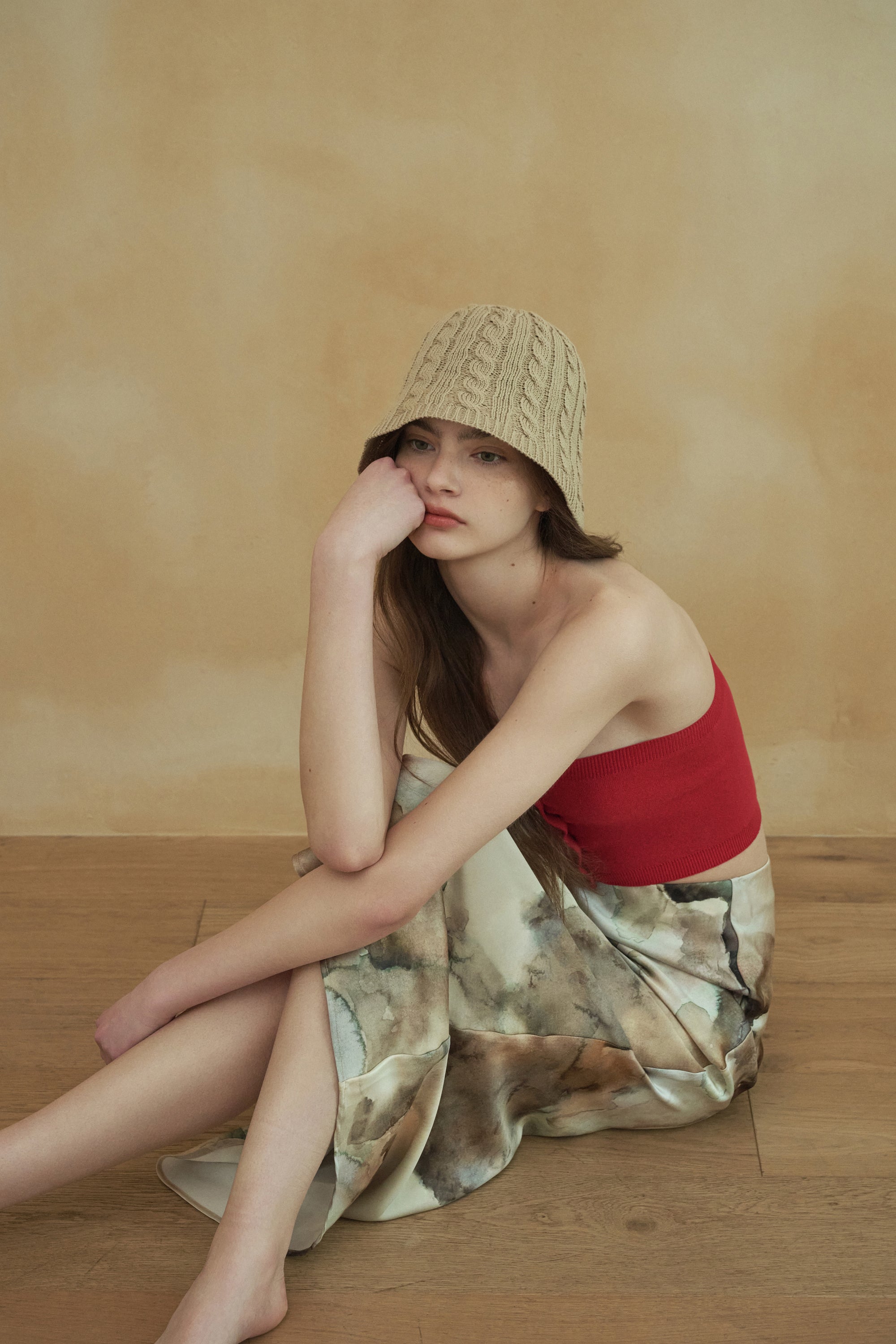 MILLY bucket hat_lightbeige