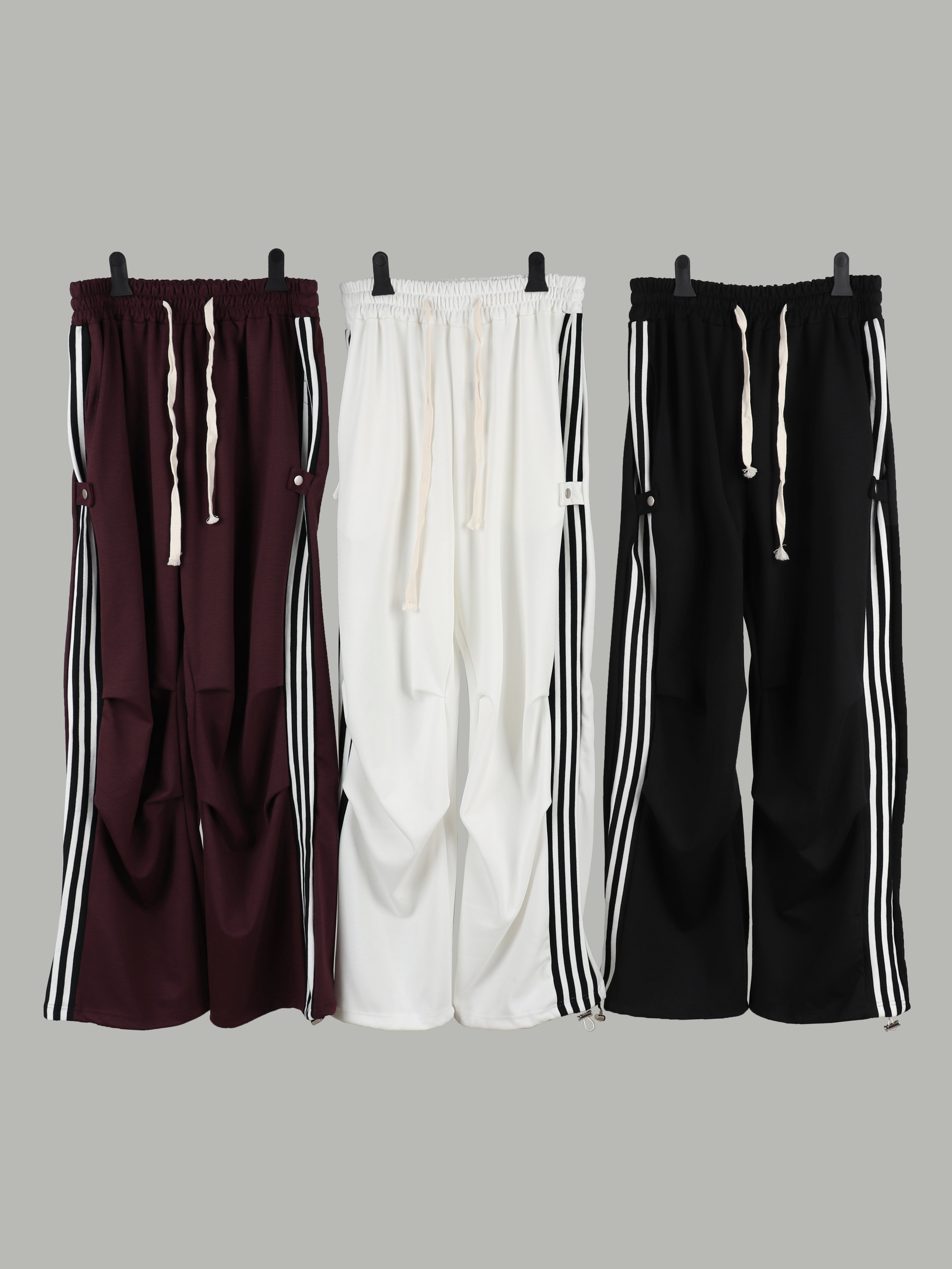 Snap track pants