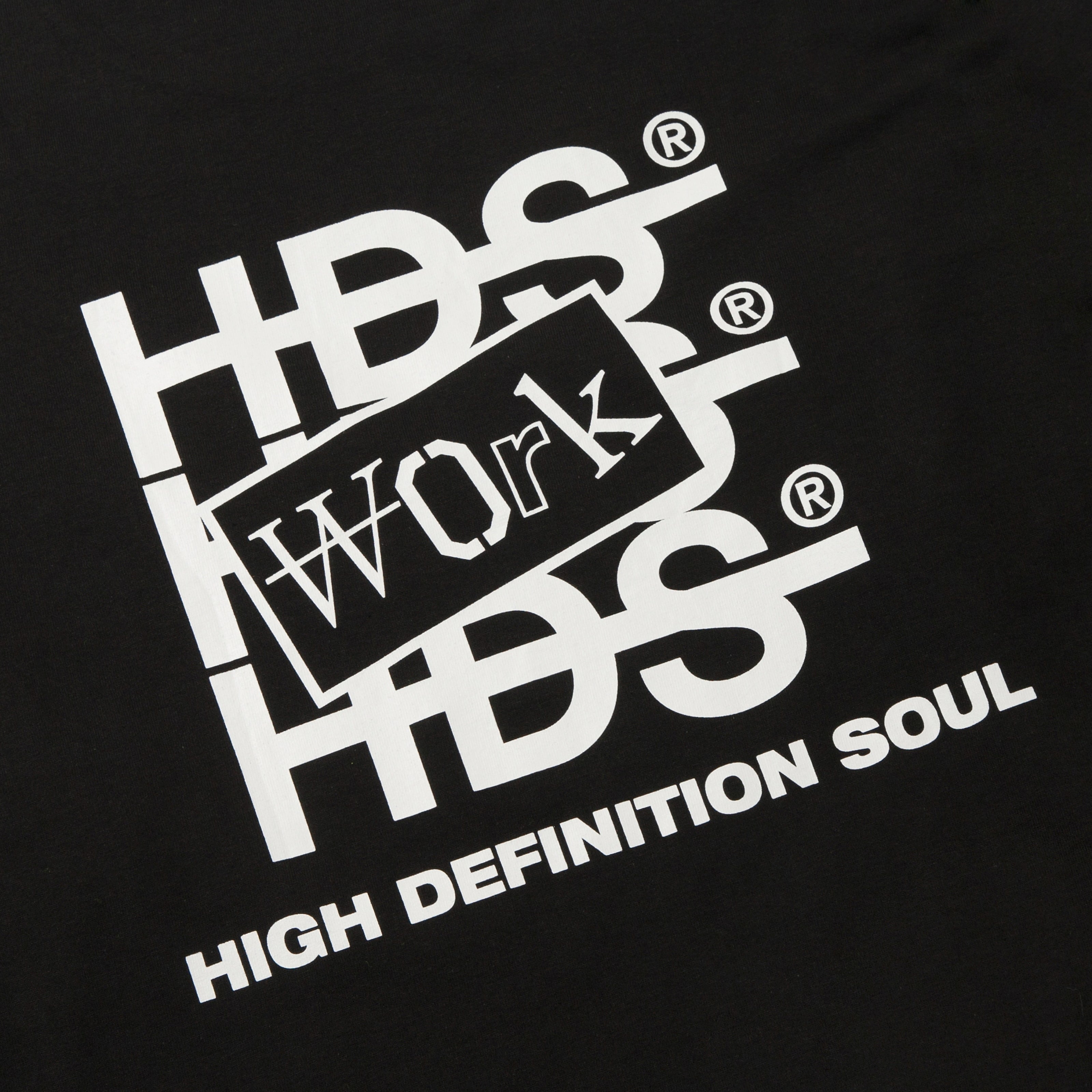 WORK LS TEE - BLACK