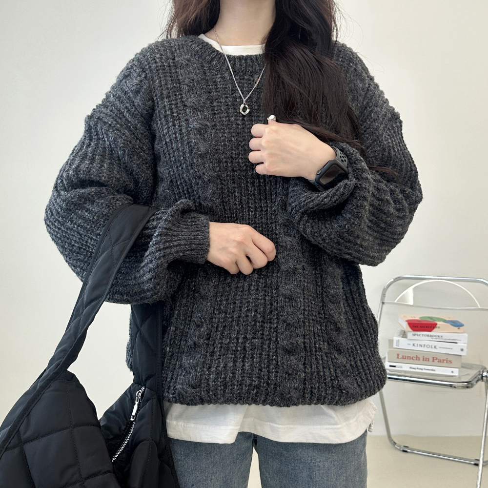 Coan rope oversized fit knit