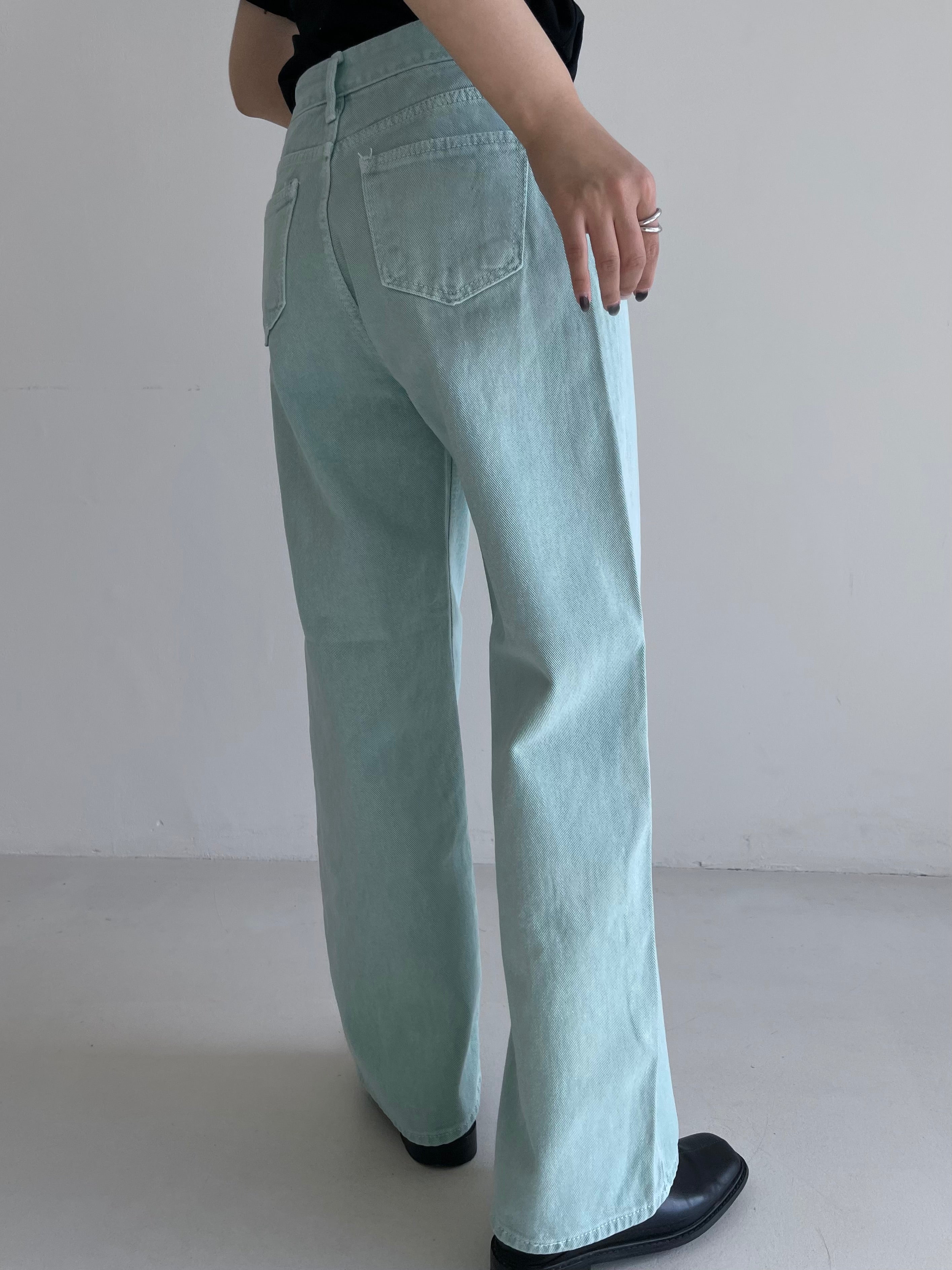 Color pastel pants (2color)