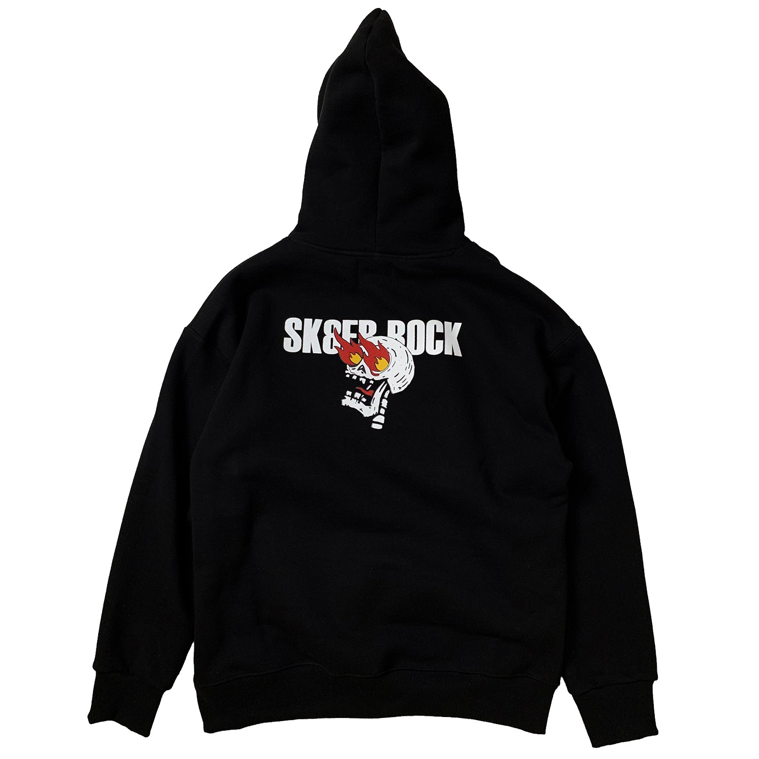 BURNING EYES HOODIE BLACK