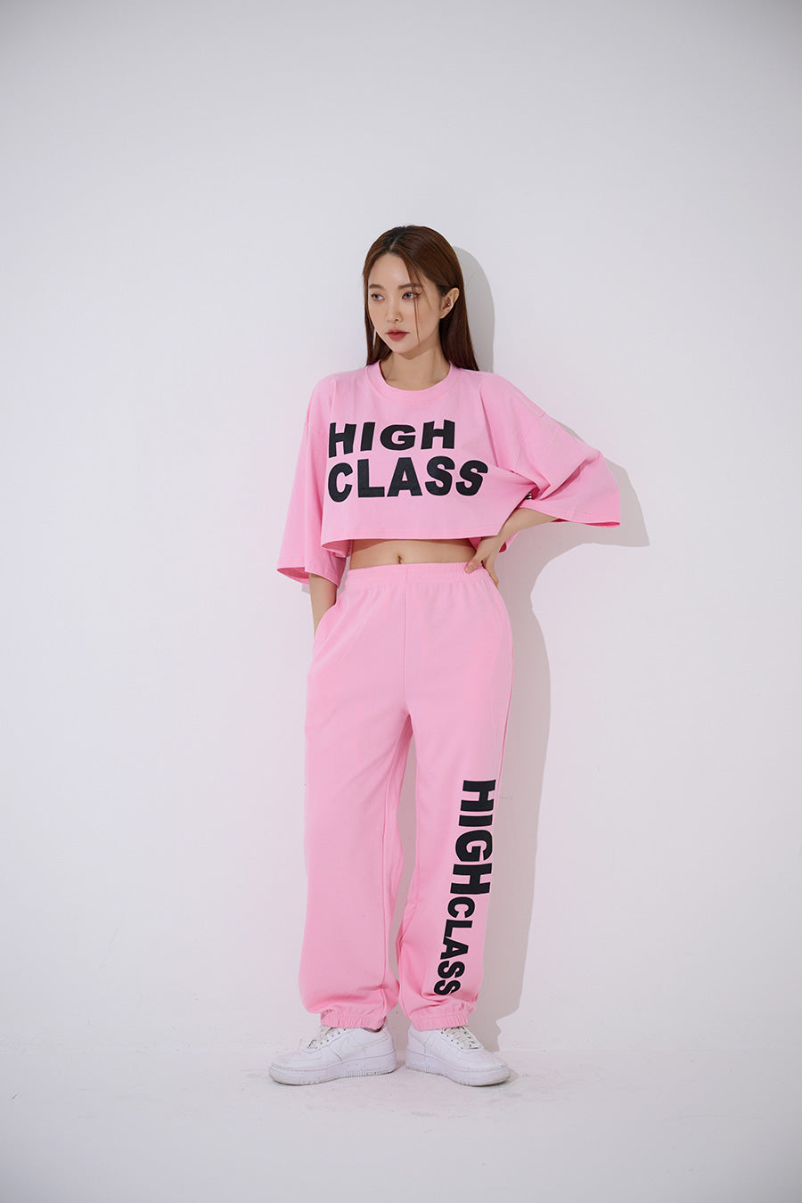 TOP(9400) High Class Crop Tee