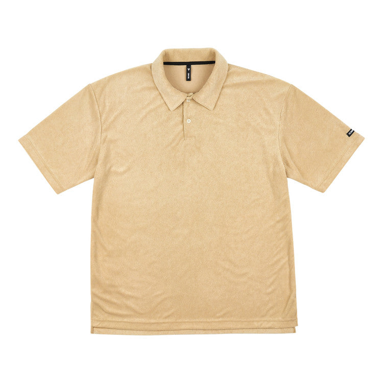 TERRY POLO SHIRT sand